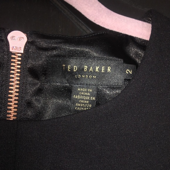 Ted Baker Women's Purple Dress - Pataj Color Block - Picture 5 of 6